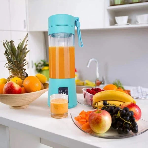 ZEYOV Portable USB Rechargeable Blender – 6-Blade Personal Juicer