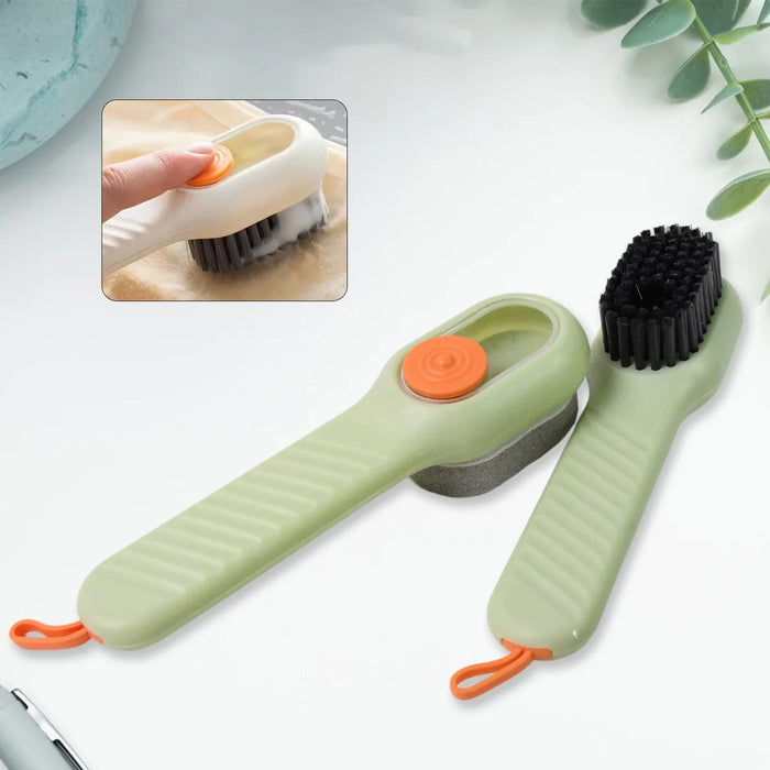 ZEYOV Liquid Soap Dispenser Scrubbing Brush Set – 2 Pieces