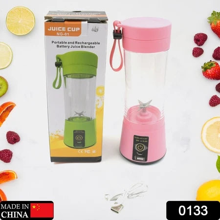 ZEYOV Portable USB Rechargeable Blender – 6-Blade Personal Juicer